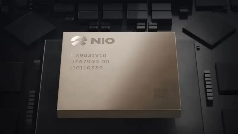 NIO begins external licensing of its 5m NX9031 chip to another chipmaker 