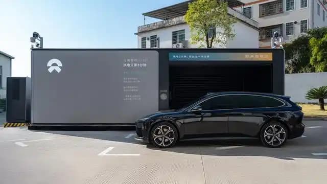 NIO Launched 3,000th Battery Swap Station; 1,062 ONVO Compatible Stations