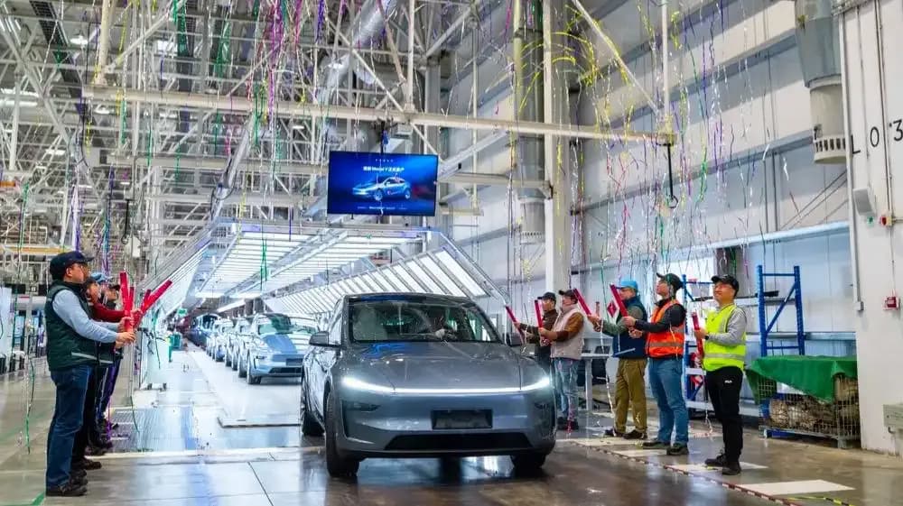 Tesla Shanghai begins mass production of new Model Y "Juniper" ahead of schedule