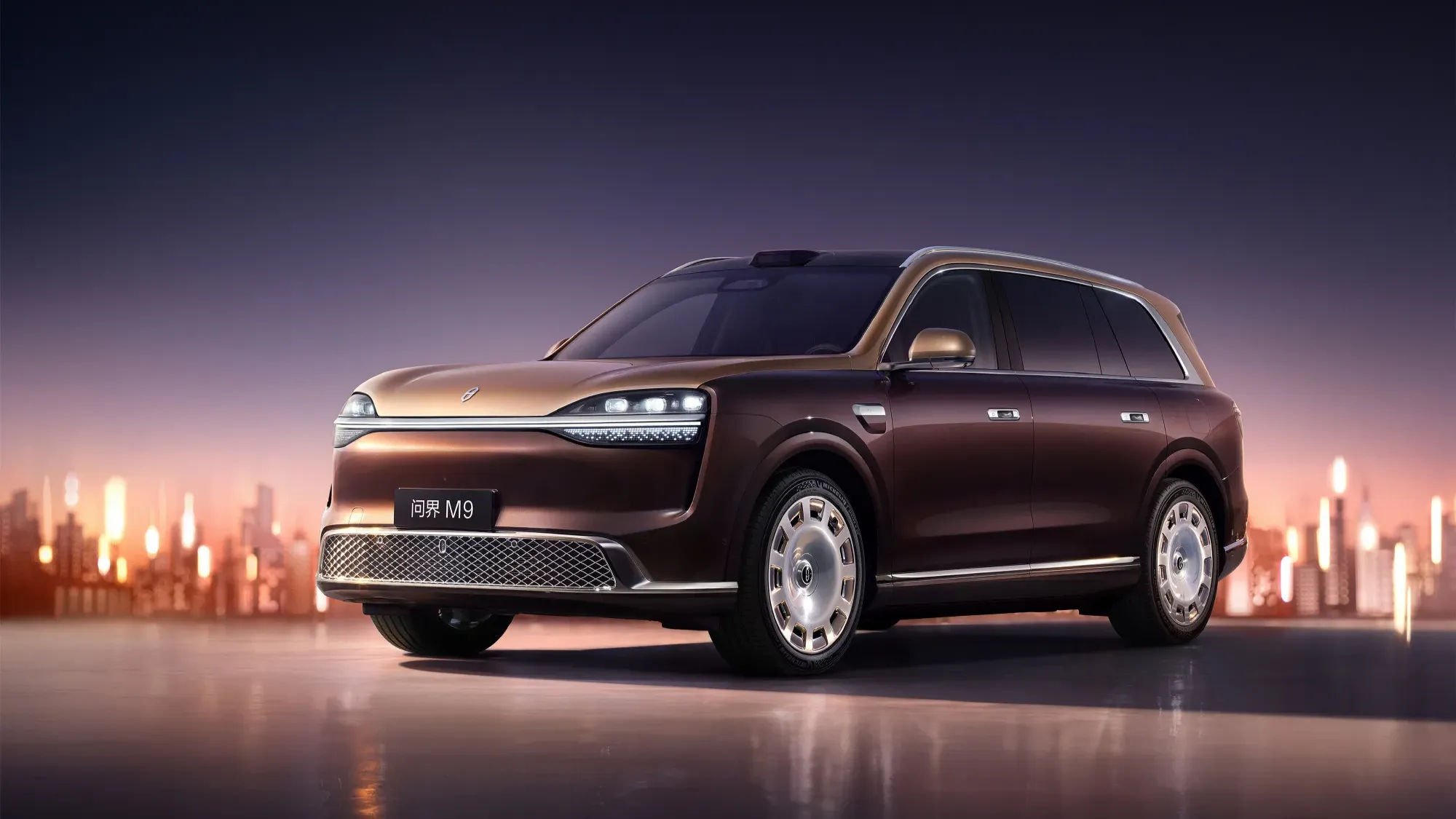 New-generation AITO M9 official images released with six-lidar array