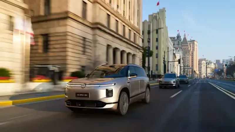 SAIC-Volkswagen launches ID. ERA 9X; VW's first EREV and largest SUV globally