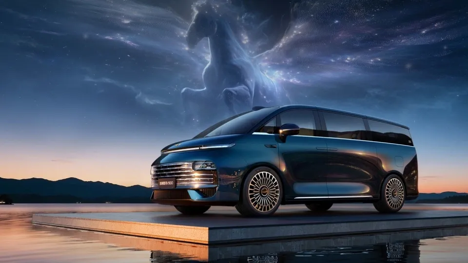Geely launches the Galaxy V900 8-seat MPV with 1,200 km range at under $50,000