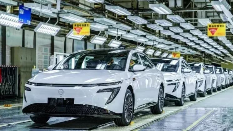 50,000th pure electric Nissan N7 rolled off production line in China